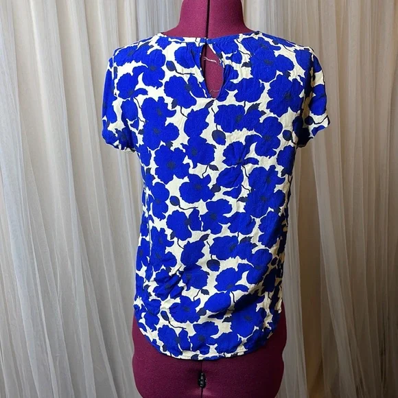 H&M Blue Floral Blouse - Picture 3 of 4